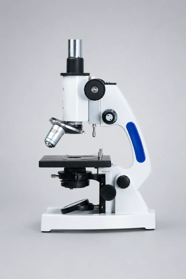 SK555 Student Microscope SUSWOX make Sudheer Scientific Works Side