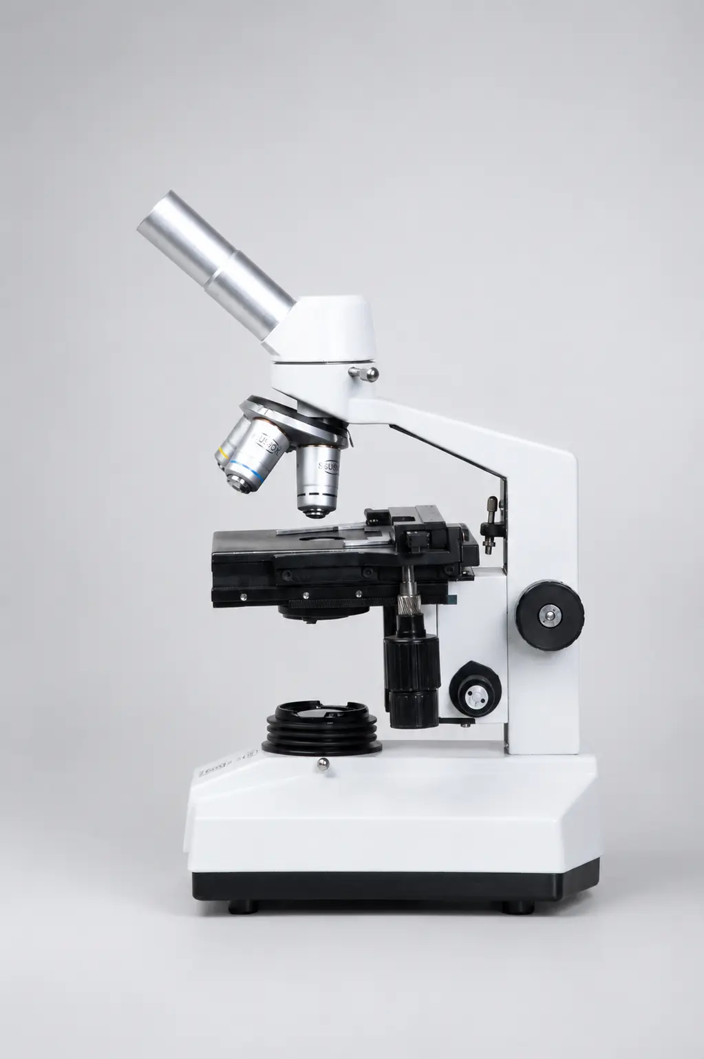 SK 77 Student monocular Microscope SUSWOX make Sudheer Scientific Works side
