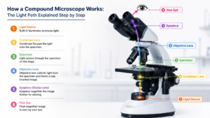 How a Compound Microscope Works