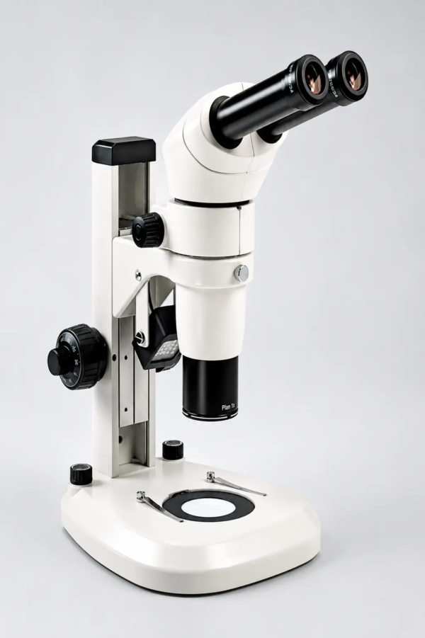 GZX 8 B Parallel Zoom Stereo Microscope side