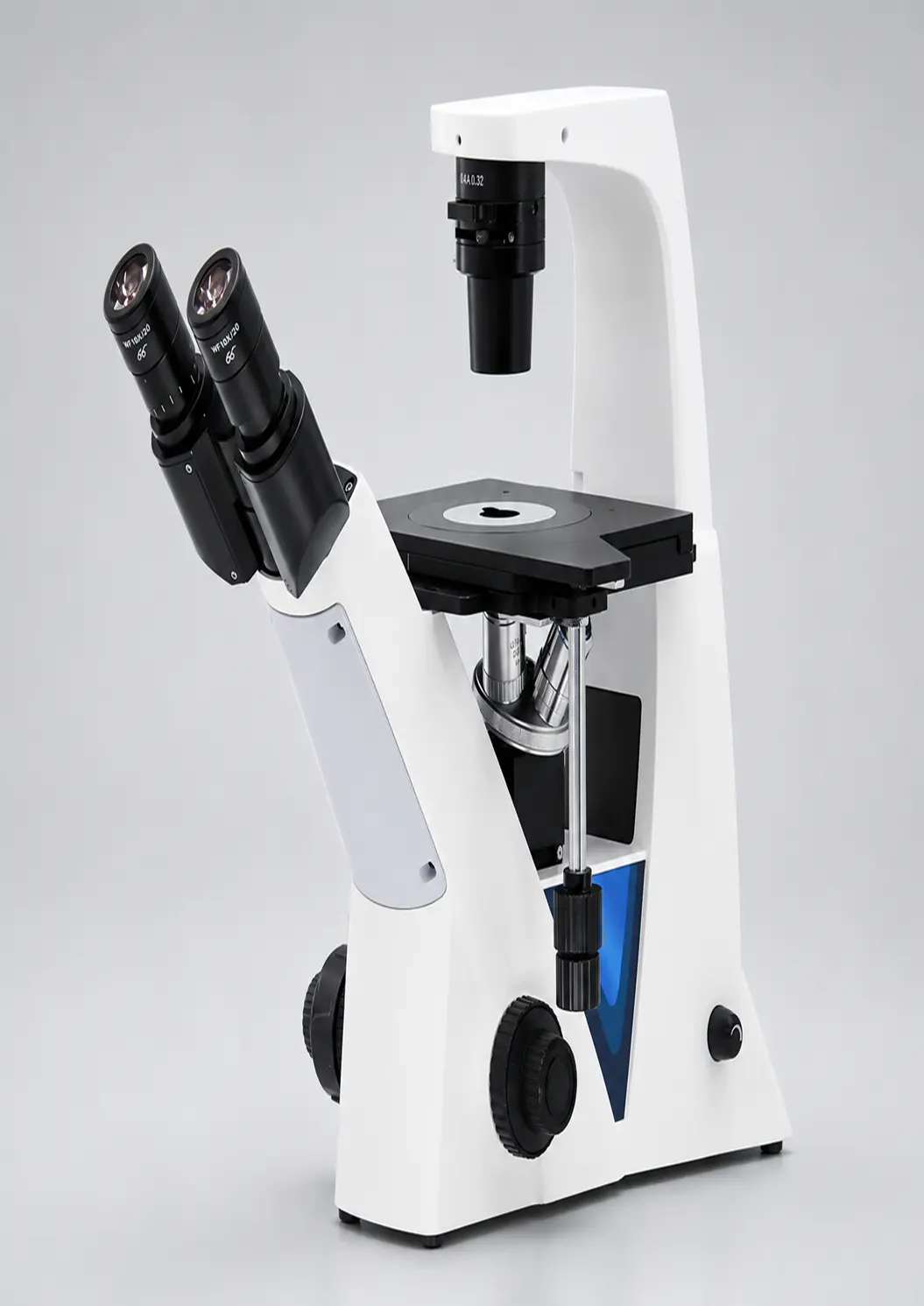 SUSWOX inverted binocular microscope IMX 500 Ti ce certified sideview