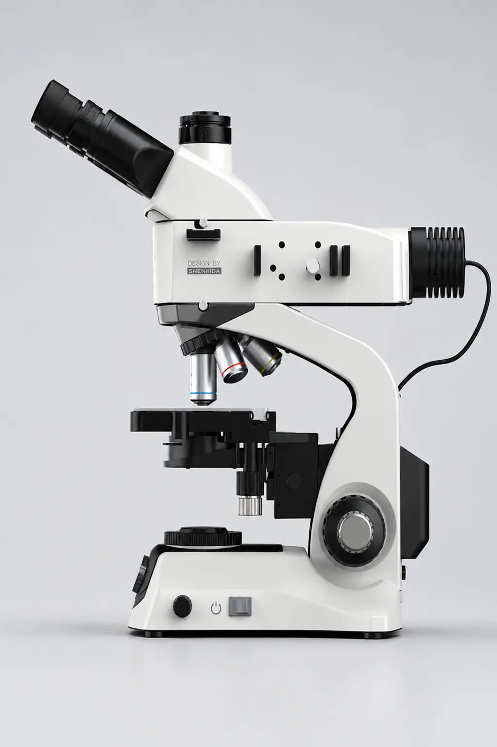 SUSWOX Trinocular Metallurgical Microscope SKC MET side