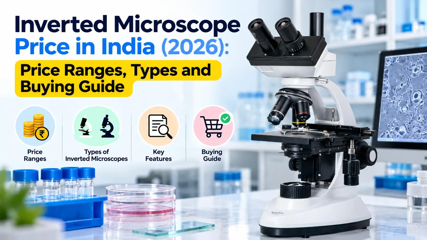 Inverted Microscope Price in India